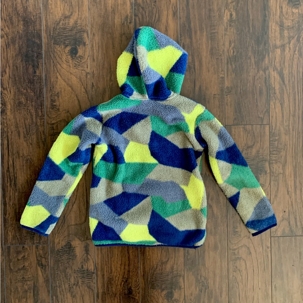 Hanna Andersson Patagonia Boden J Crew Fleece Jacket COAT size 140 10 8 9 10 11 - Picture 2 of 6